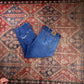 Wrangler W44 L23 Straight Leg Relaxed Fit Blue Denim Jeans