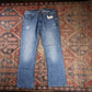 Wrangler W36 L29 Straight Leg Blue Denim Jeans