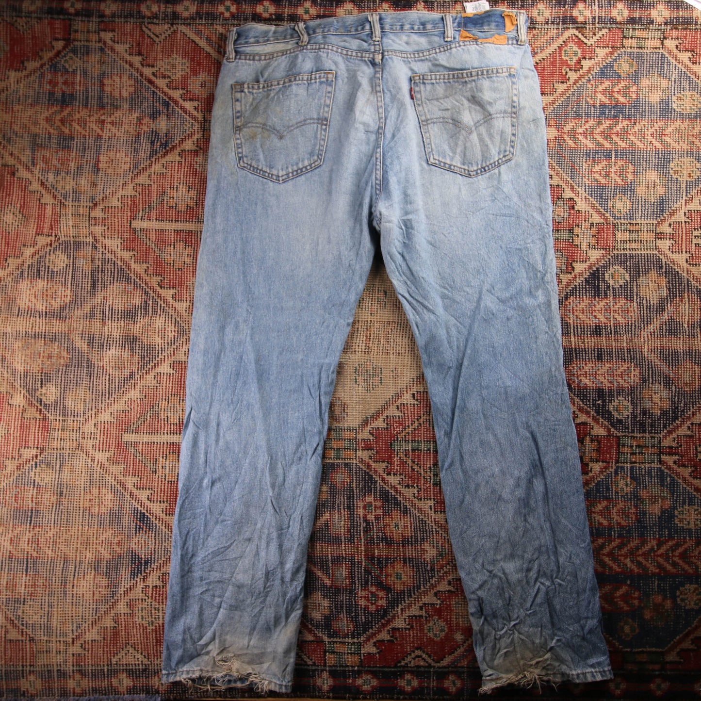 Levi's Red Tab W30 L29 Straight Leg Black Denim Jeans