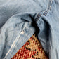Lee W36 L30 Straight Leg Relaxed Fit Blue Denim Jeans