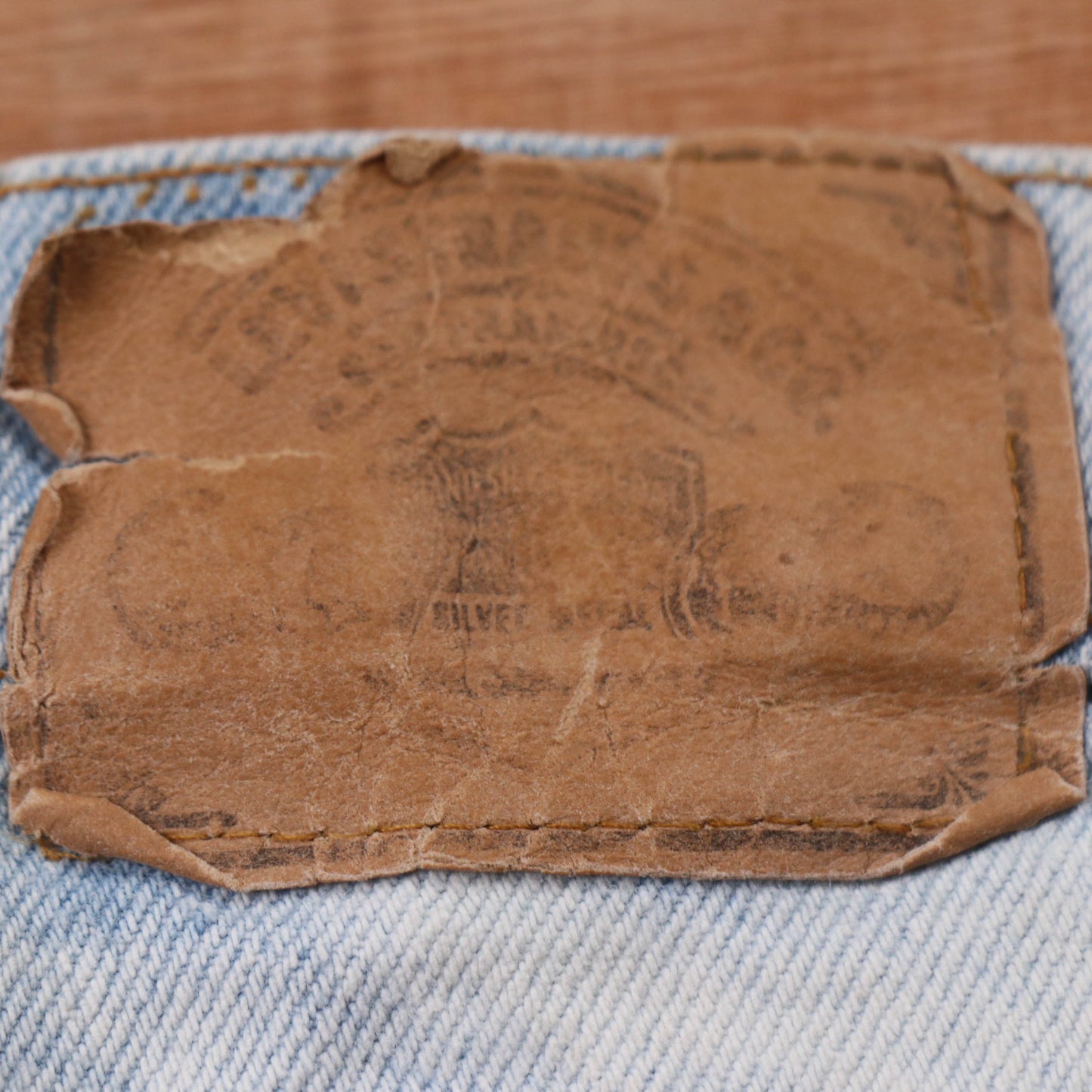 Levi's 501 Red Tab W28 L31 Original Fit Blue Denim Jeans