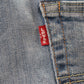 Levi's 511 Red Tab W32 L30 Slim Fit Blue Denim Jeans