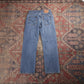 Levi's W26 L25 Straight Leg Blue Denim Jeans
