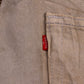 Levi's 550 W36 L34 Tapered Leg Relaxed Fit Beige Denim Jeans