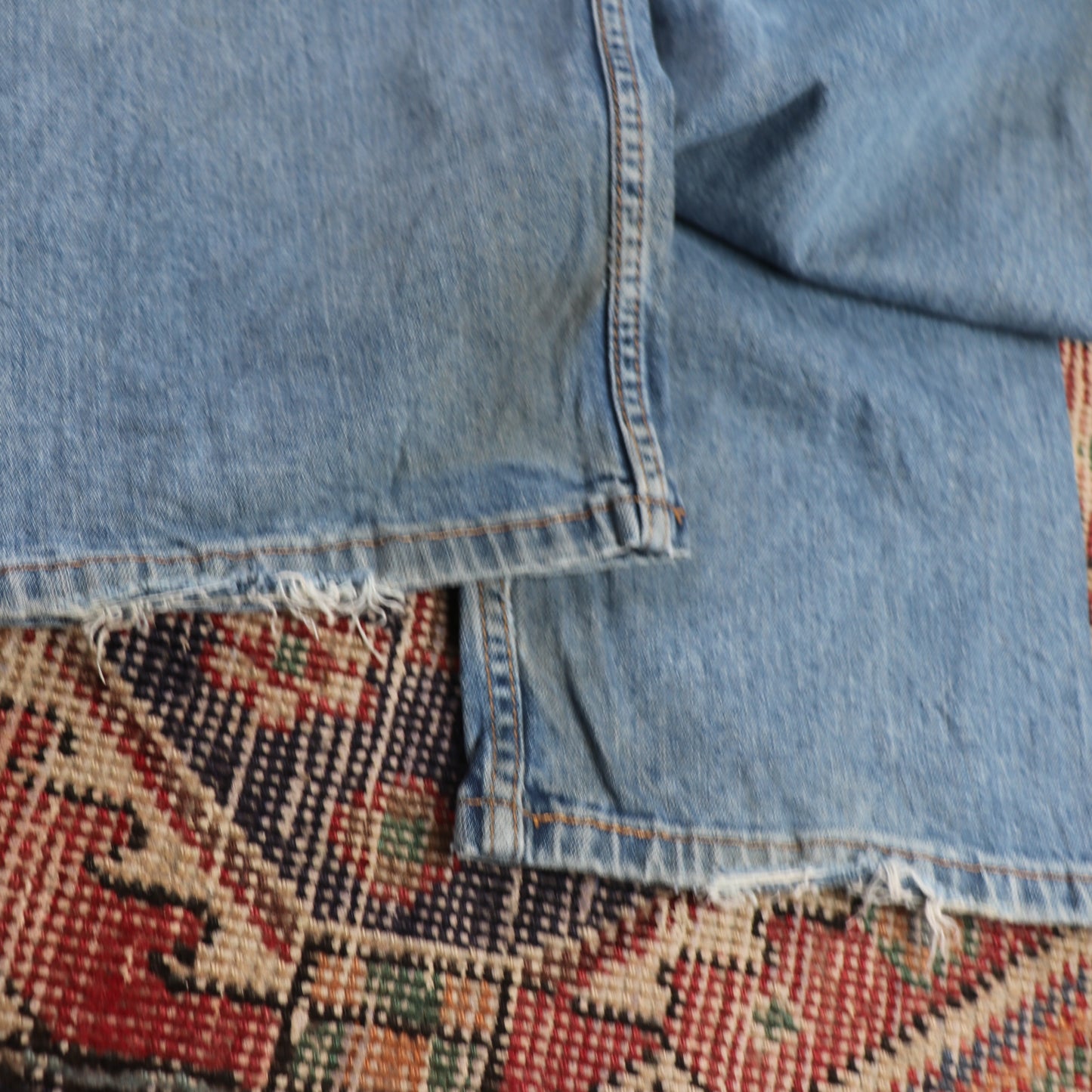 Levi's W36 L31 Straight Leg Relaxed Fit Blue Denim Jeans