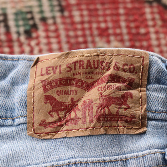 Levi's 560 Red Tab W28 L29 Comfort Fit Blue Denim Jeans