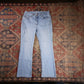 Lee W32 L28 Flared Blue Denim Jeans