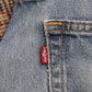 Levi's 505 W32 L30 Straight Leg Regular Fit Blue Denim Jeans
