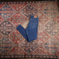 Levi's 720 W26 L26 Skinny Classic Ripped Style Blue Denim Jeans