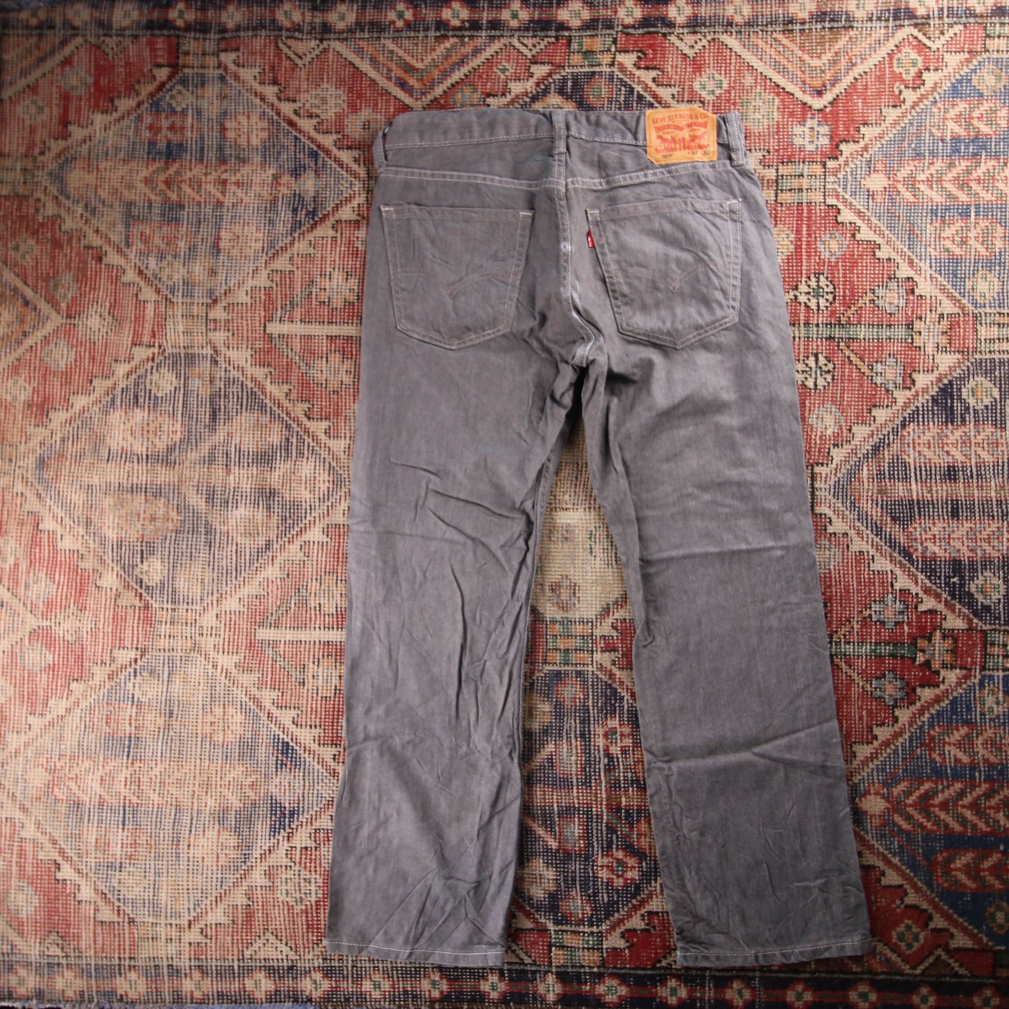 Levi's 559 Red Tab W32 L29 Straight Leg Relaxed Fit Grey Denim Jeans