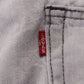 Levi's 514 W36 L31 Straight Leg Grey Denim Jeans