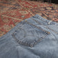 Levi's 550 W44 L28 Tapered Leg Relaxed Fit Blue Denim Jeans