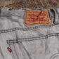 Levi's W30 L32 Straight Leg Grey Denim Jeans
