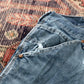 Lee W36 L31 Carpenter Classic Ripped Style Blue Denim Jeans