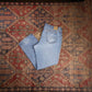 Lee W38 L28 Straight Leg Loose Fit Blue Denim Jeans