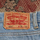 Levi's 505 W36 L29 Straight Leg Regular Fit Blue Denim Jeans