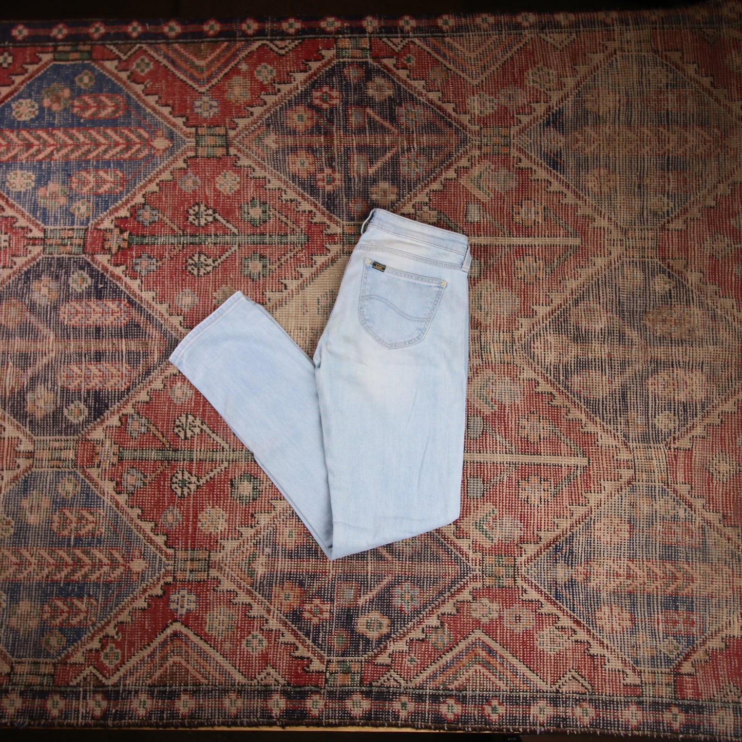 Lee W28 L29 Skinny Blue Denim Jeans