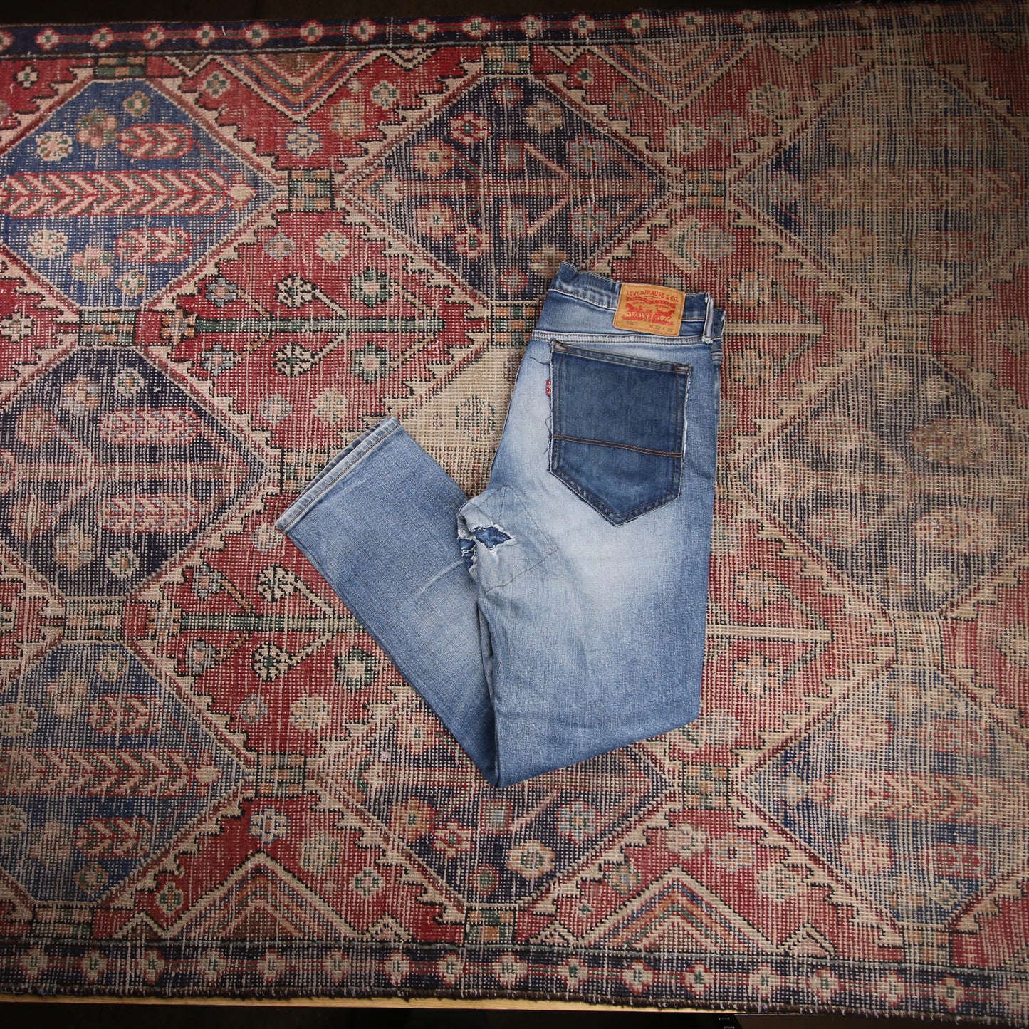 Levi's 541 W32 L30 Tapered Leg Blue Denim Jeans
