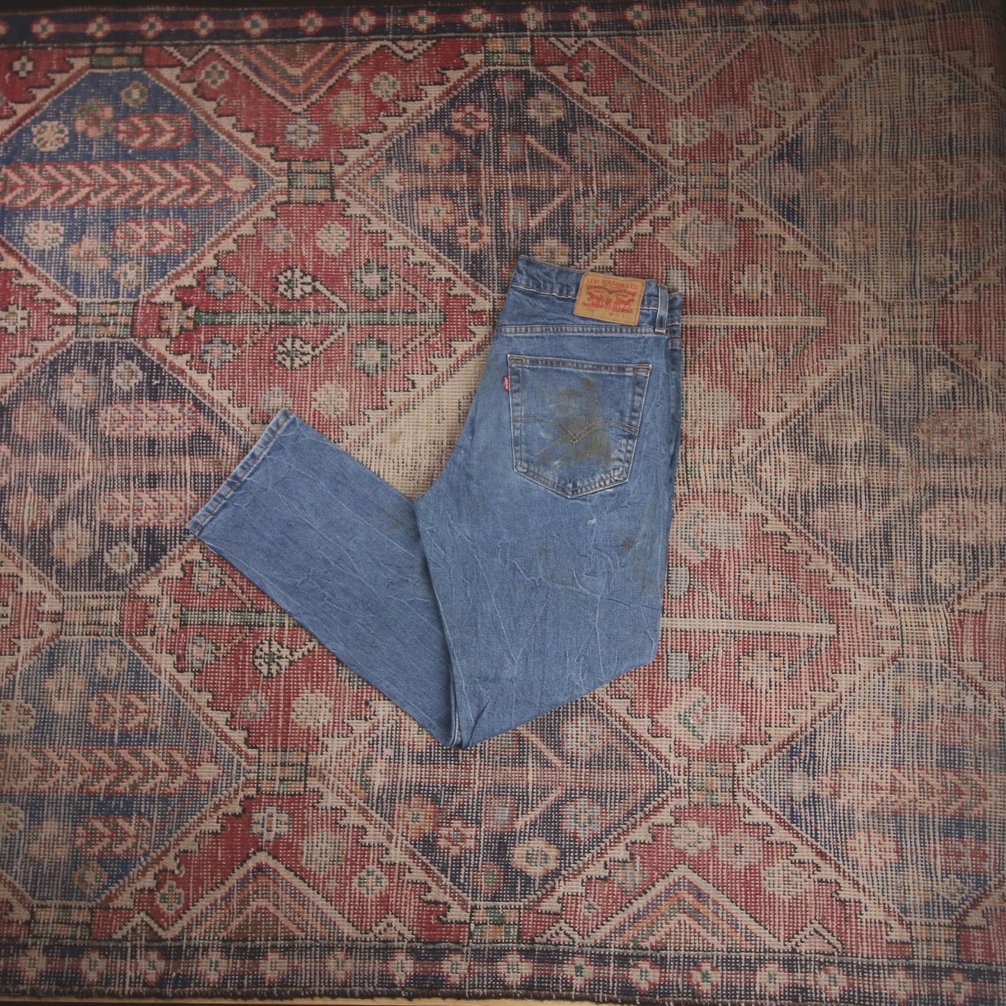 Levi's 541 W32 L28 Tapered Leg Blue Denim Jeans