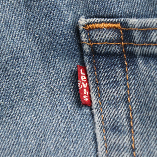 Levi's 550 W42 L30 Tapered Leg Relaxed Fit Blue Denim Jeans