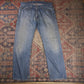 Levi's 505 W36 L31 Straight Leg Regular Fit Blue Denim Jeans
