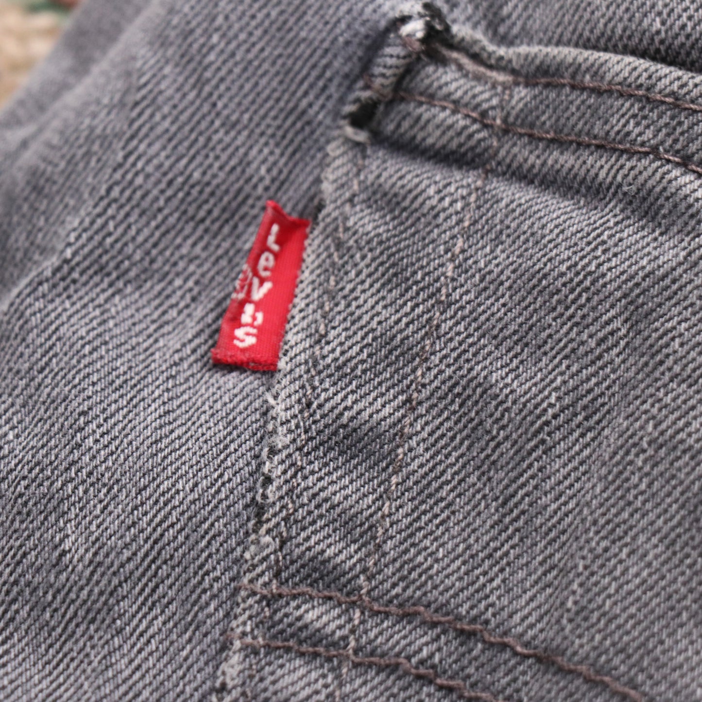 Levi's 511 W34 L26 Slim Fit Grey Denim Jeans