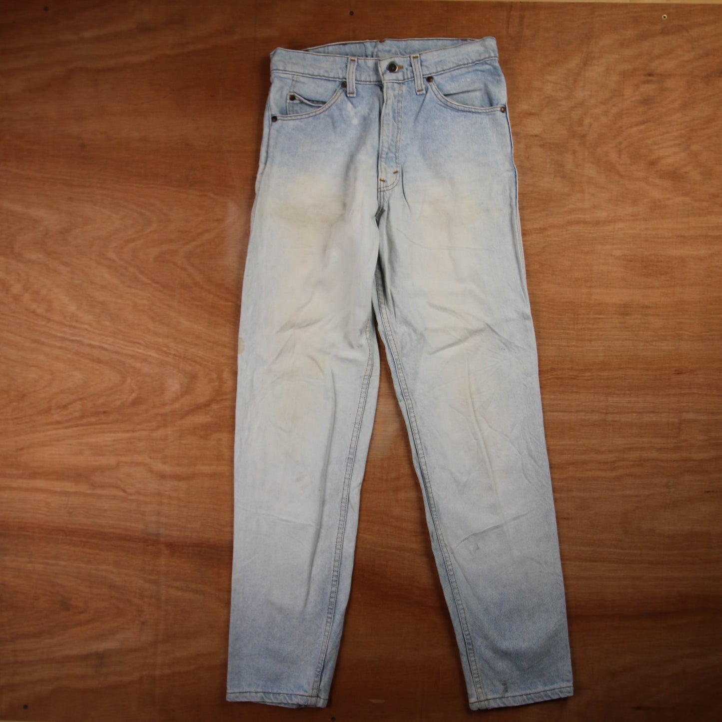 Levi's 501 Red Tab W28 L31 Original Fit Blue Denim Jeans
