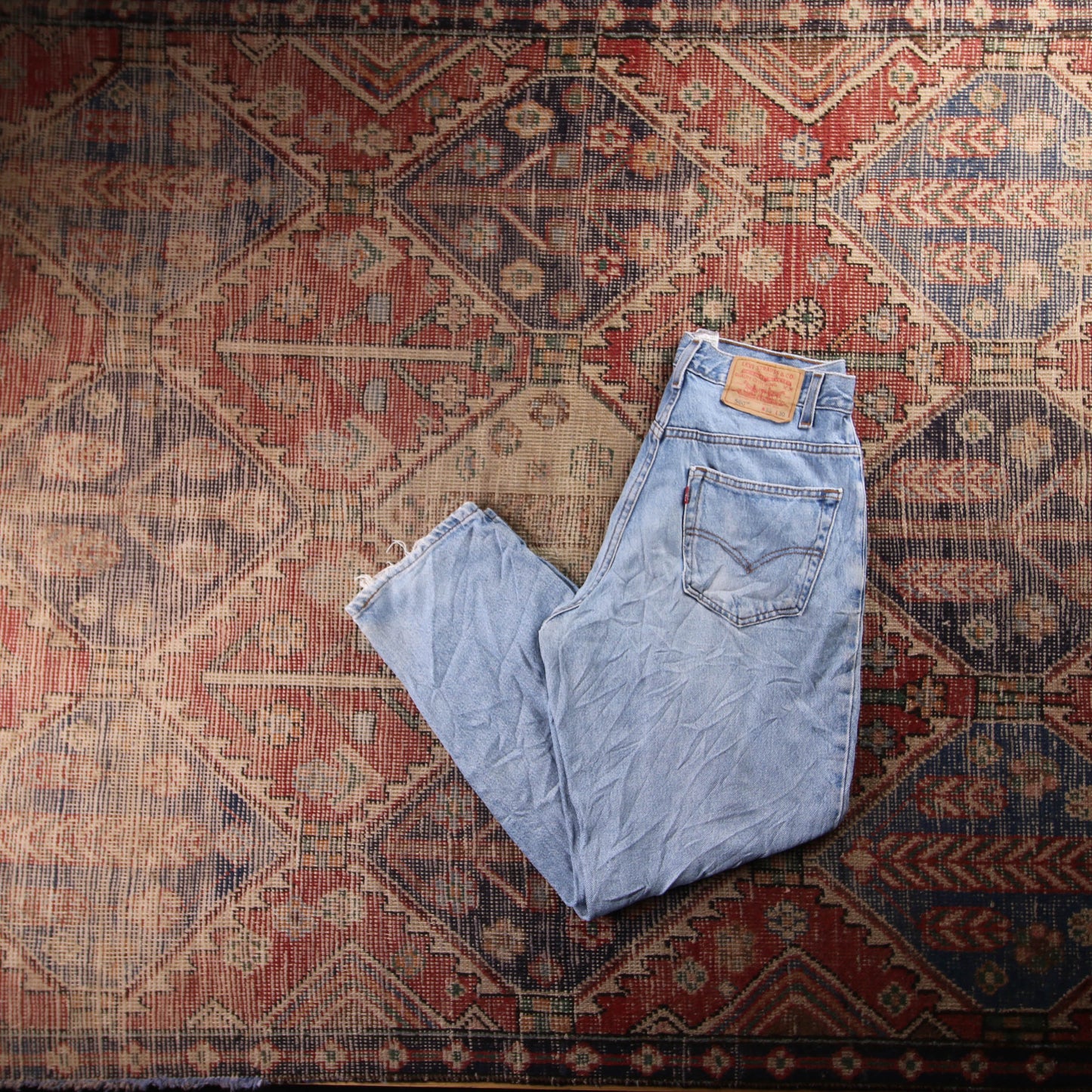 Levi's 560 Red Tab W32 L29 Comfort Fit Blue Denim Jeans