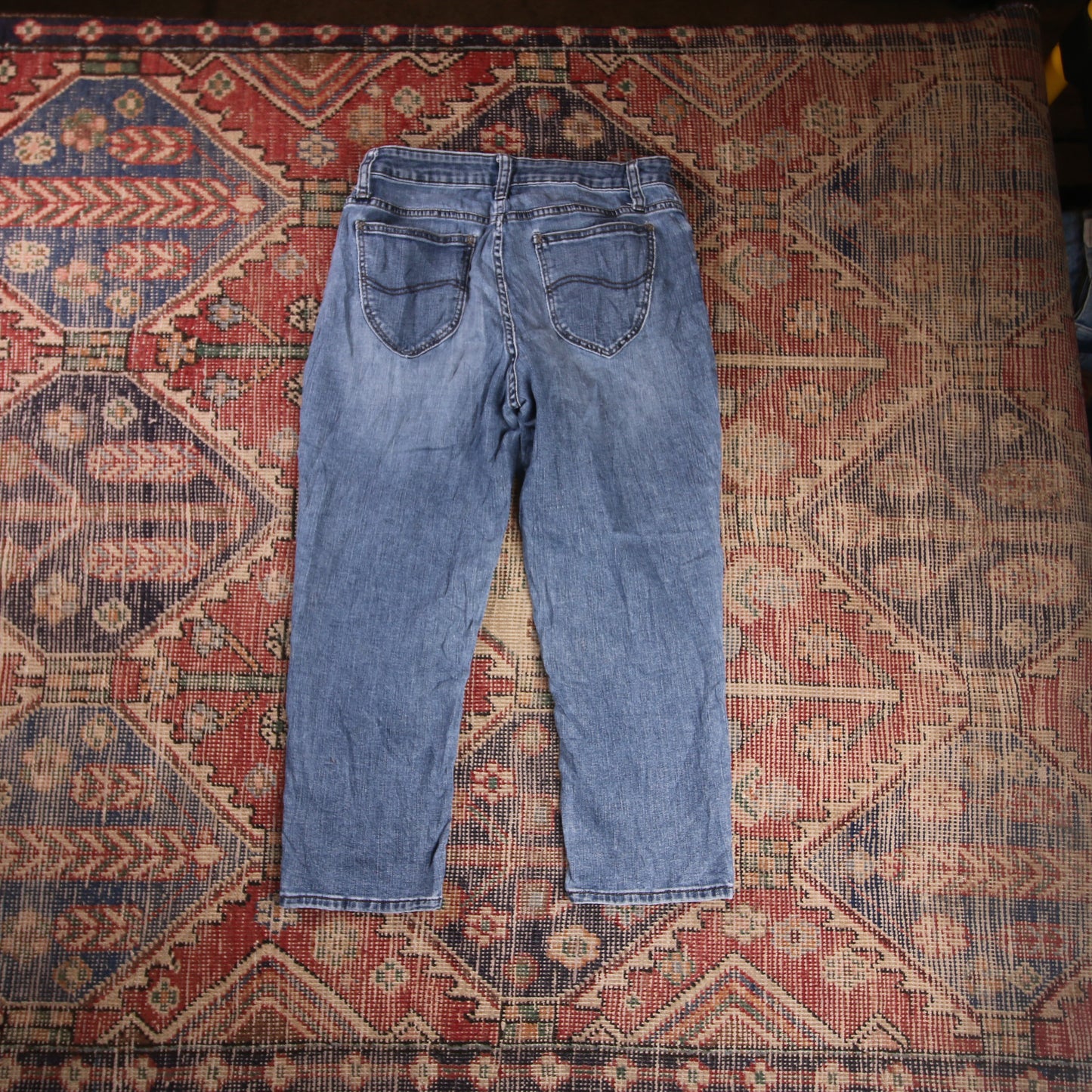 Lee W30 L22 Capri Blue Denim Jeans