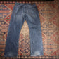 Lee W34 L33 Straight Leg Loose Fit Blue Denim Jeans