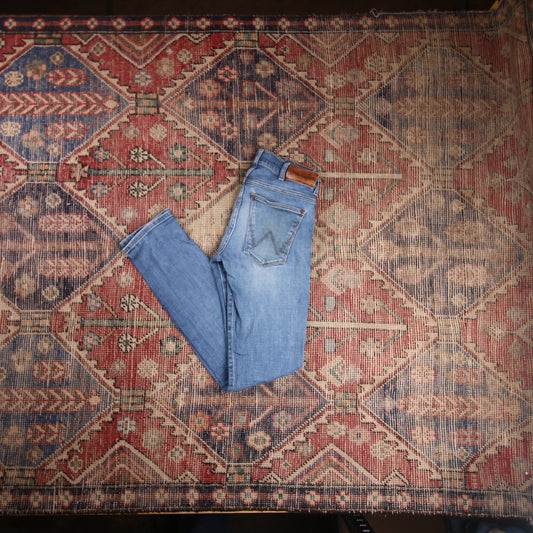 Wrangler W26 L30 Skinny Blue Denim Jeans