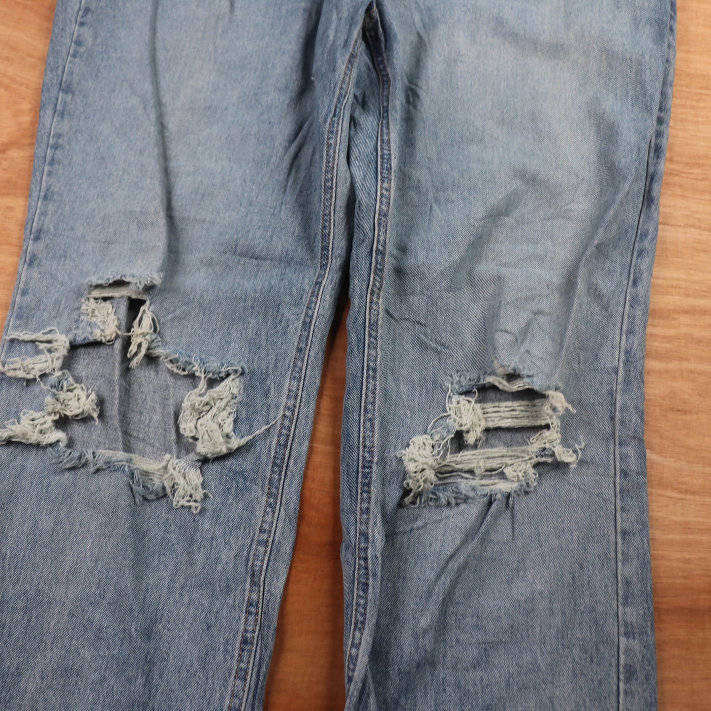 Levi's 541 Red Tab W48 L32 Tapered Leg Blue Denim Jeans