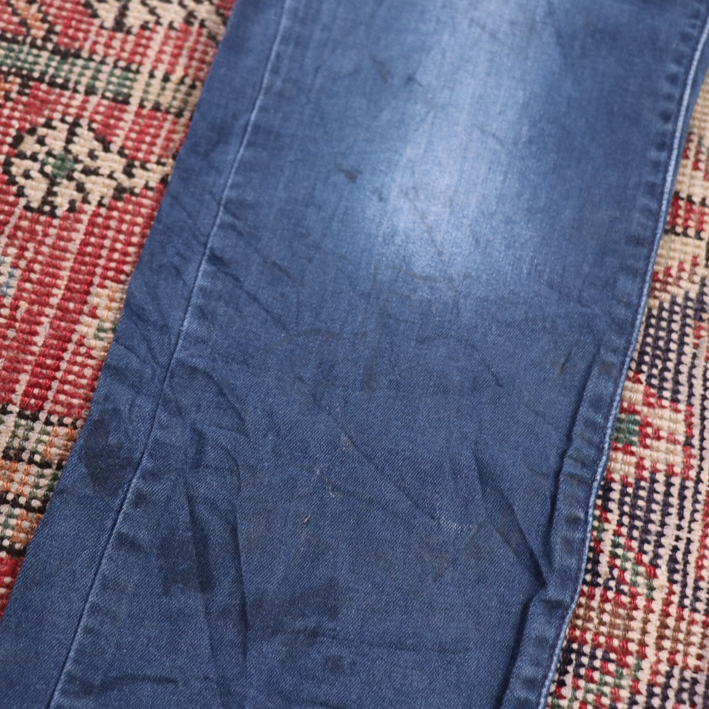 Levi's W32 L27 Straight Leg Slim Fit Blue Denim Jeans