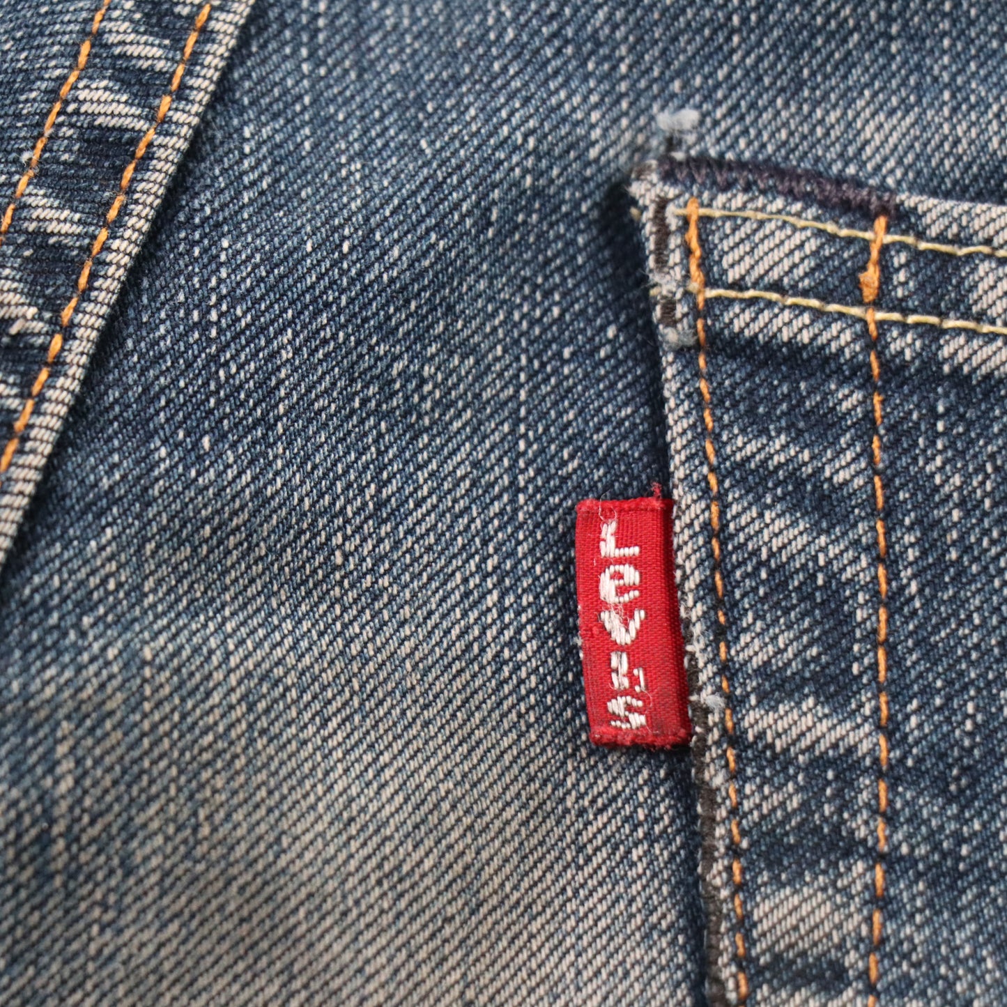 Levi's 502 Red Tab W28 L32 Tapered Leg Regular Fit Blue Denim Jeans