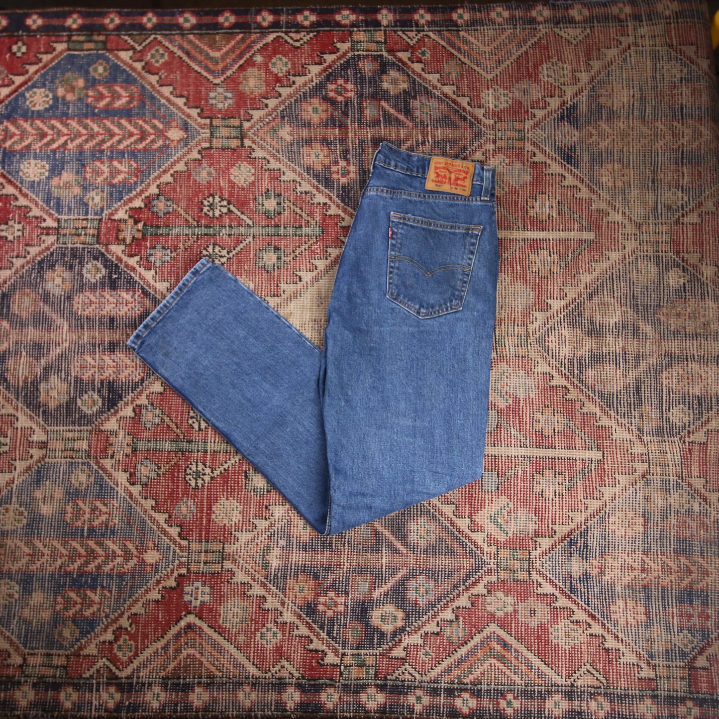 Levi's 514 W30 L32 Straight Leg Blue Denim Jeans
