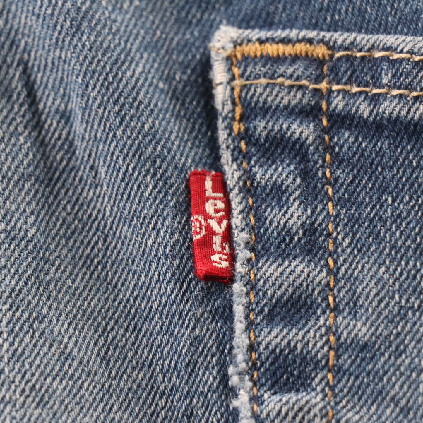 Levi's Red Tab W40 L30 Straight Leg Blue Denim Jeans