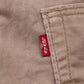 Levi's 511 Red Tab W30 L31 Slim Fit Classic Ripped Style Beige Denim Jeans