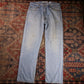 Levi's 505 W36 L32 Straight Leg Regular Fit Blue Denim Jeans