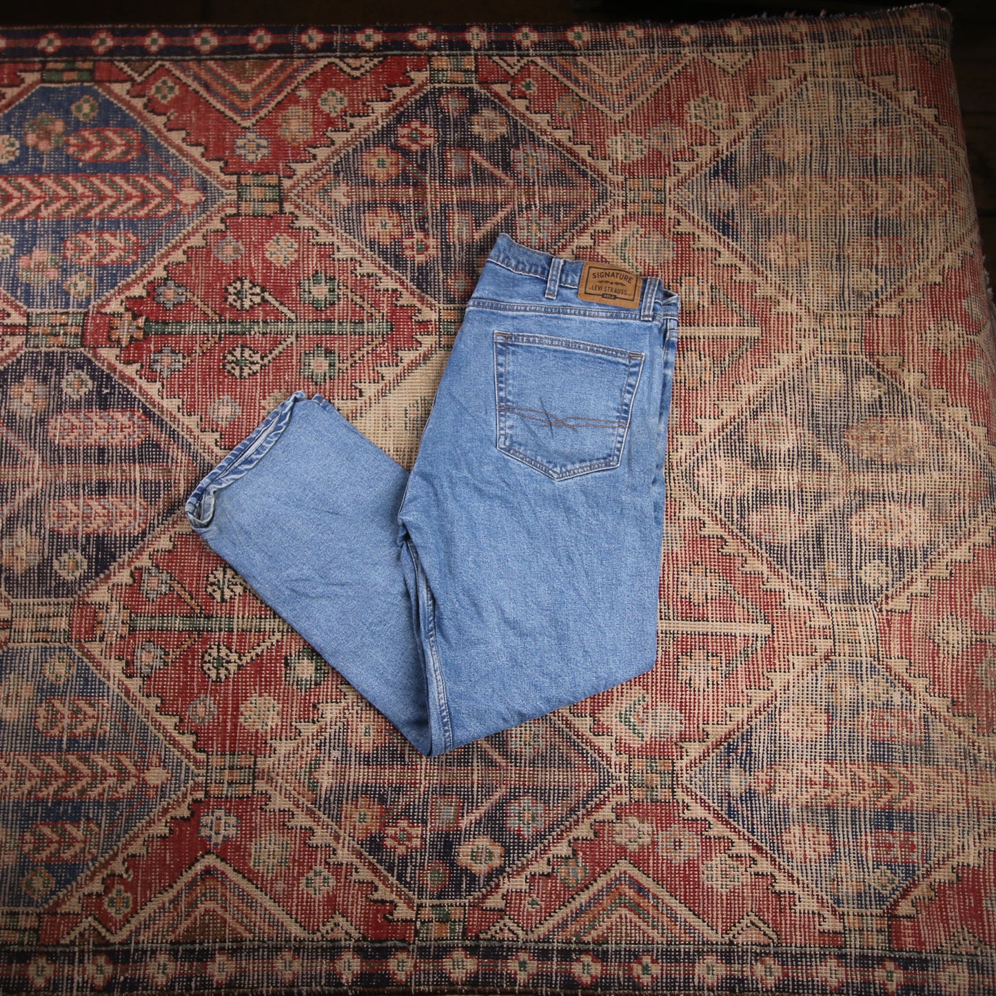 Levi's Signature W38 L29 Blue Denim Jeans