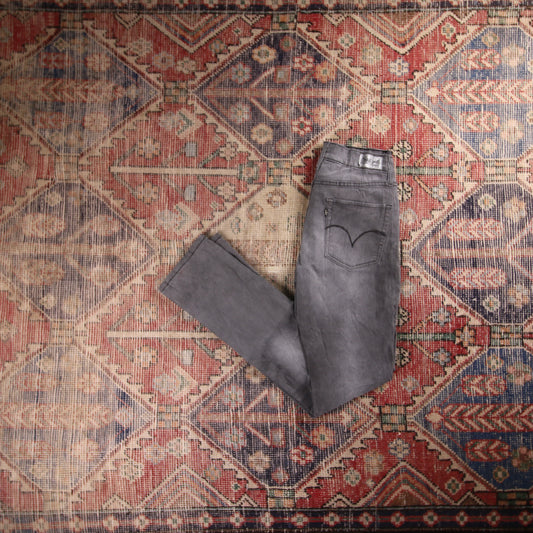 Levi's 511 W28 L30 Slim Fit Grey Denim Jeans