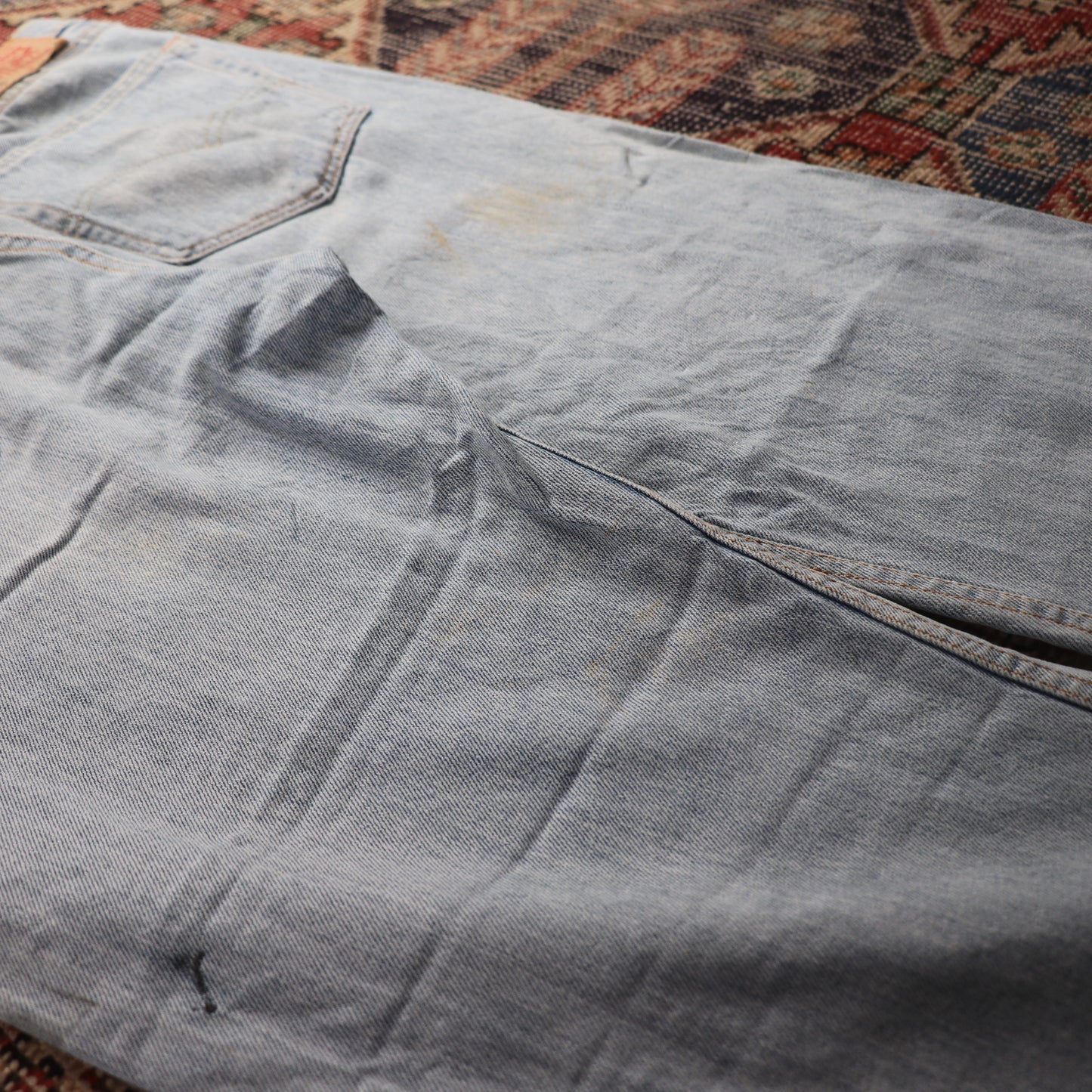 Levi's 505 W36 L28 Straight Leg Regular Fit Blue Denim Jeans