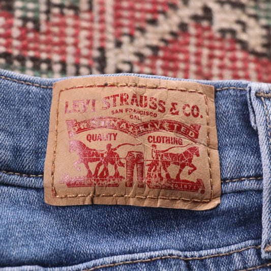 Levi's 311 Red Tab W28 L30 Skinny Blue Denim Jeans