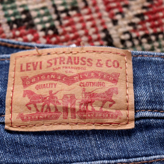 Levi's 415 W44 L30 Bootcut Blue Denim Jeans