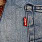 Levi's 502 W32 L31 Tapered Leg Regular Fit Blue Denim Jeans