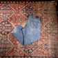 Lee W38 L27 Straight Leg Relaxed Fit Classic Ripped Style Blue Denim Jeans