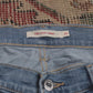 Levi's 710 W30 L30 Skinny Classic Ripped Style Blue Denim Jeans