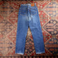 Levi's 515 Red Tab W24 L27 Flared Blue Denim Jeans