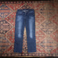 Levi's W32 L27 Straight Leg Slim Fit Blue Denim Jeans