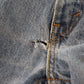 Levi's 505 Orange Tab W42 L30 Straight Leg Regular Fit Classic Ripped Style Blue
