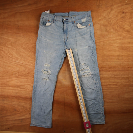 Levi's 511 Red Tab W36 L26 Slim Fit Blue Denim Jeans